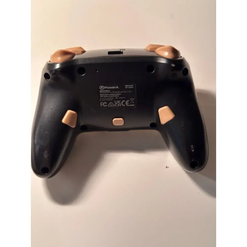 Power A Nintendo Switch Black Gold Legend Of Zelda Enhanced Wireless Controller